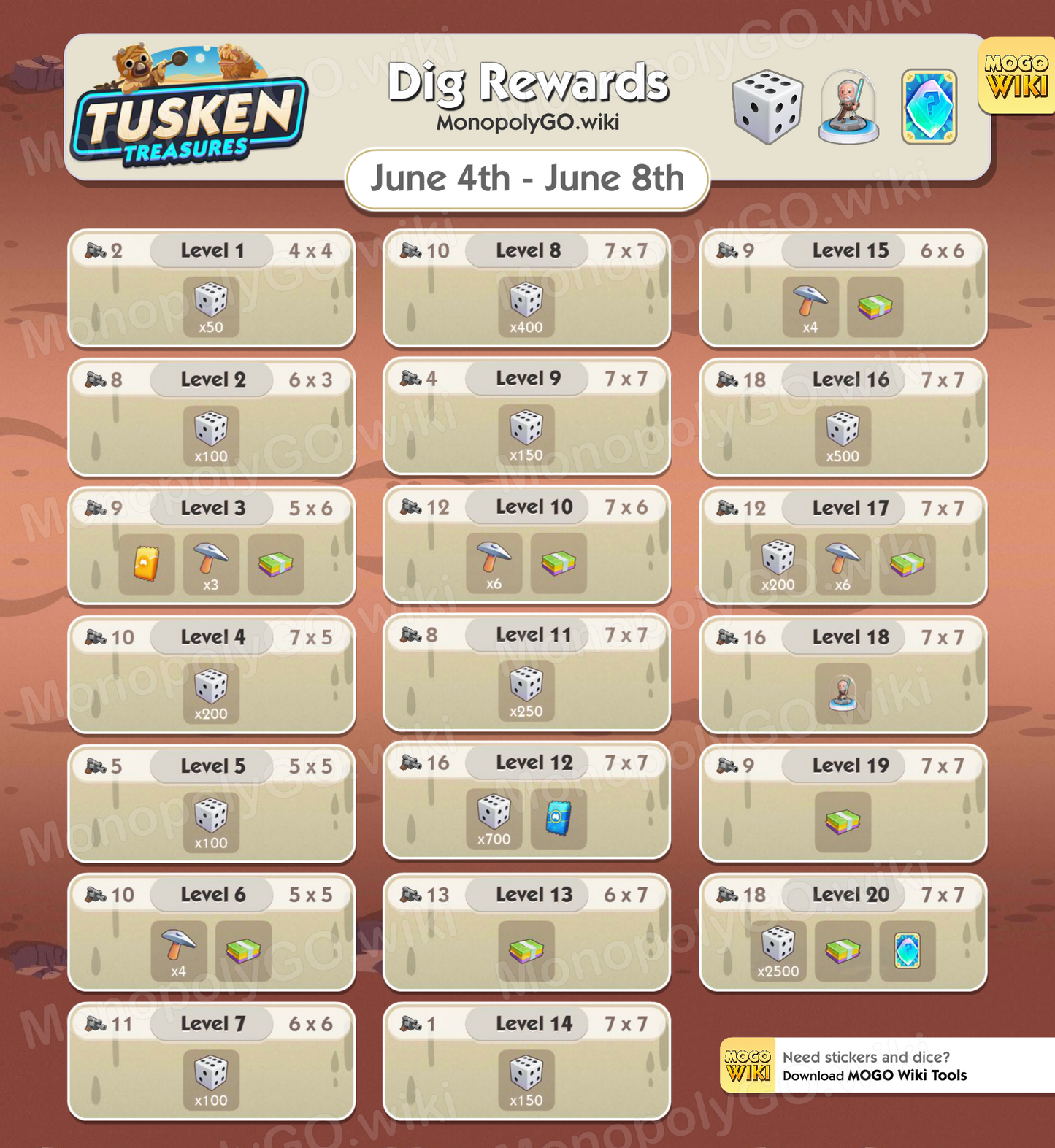 03 - Event Finisher : Dig 🪏 Tusken Treasures Coming Jun 4th (READ DESCRIPTION)